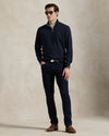 Double Knit Jersey Shirt Aviator Navy