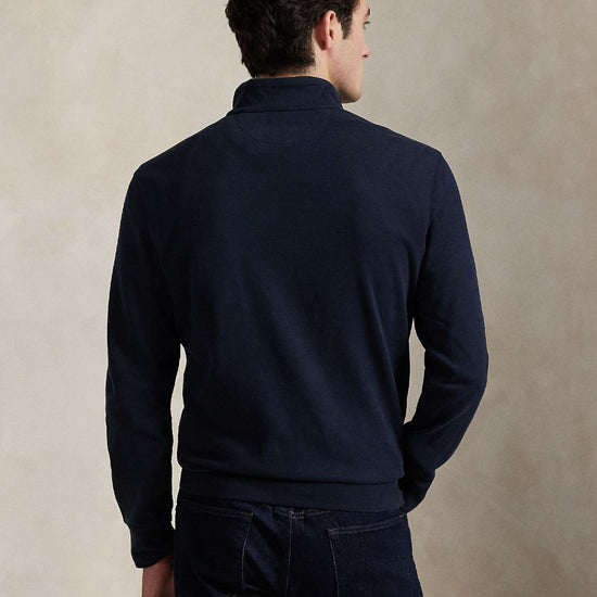 Double Knit Jersey Shirt Aviator Navy