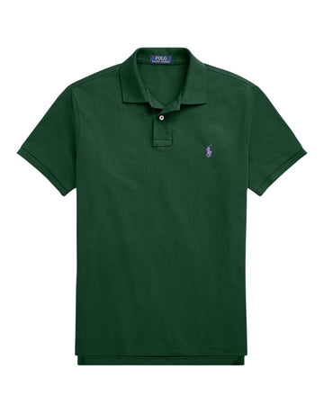 Mesh SS Polo New Forest White