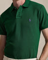 Mesh SS Polo New Forest White