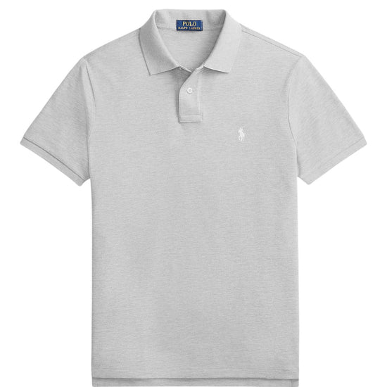 Mesh SS Polo Spring Heather