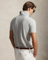 Mesh SS Polo Spring Heather