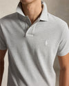 Mesh SS Polo Spring Heather