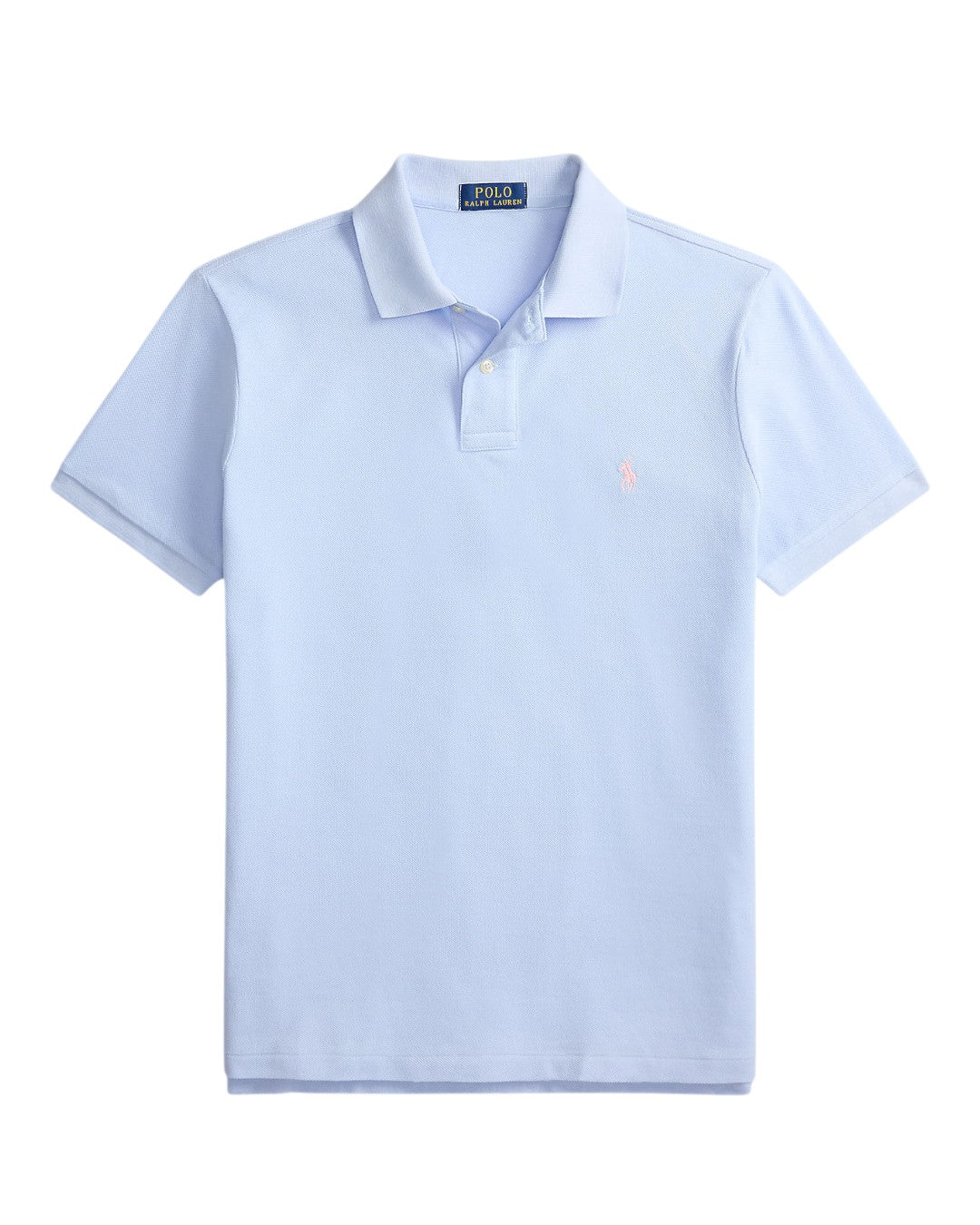 Mesh SS Polo Pebble Blue