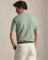 Stretch Mesh  SS Polo Light Green