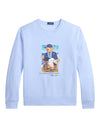 Seasonal Fleece Newport Bear Sweater Office Blue
