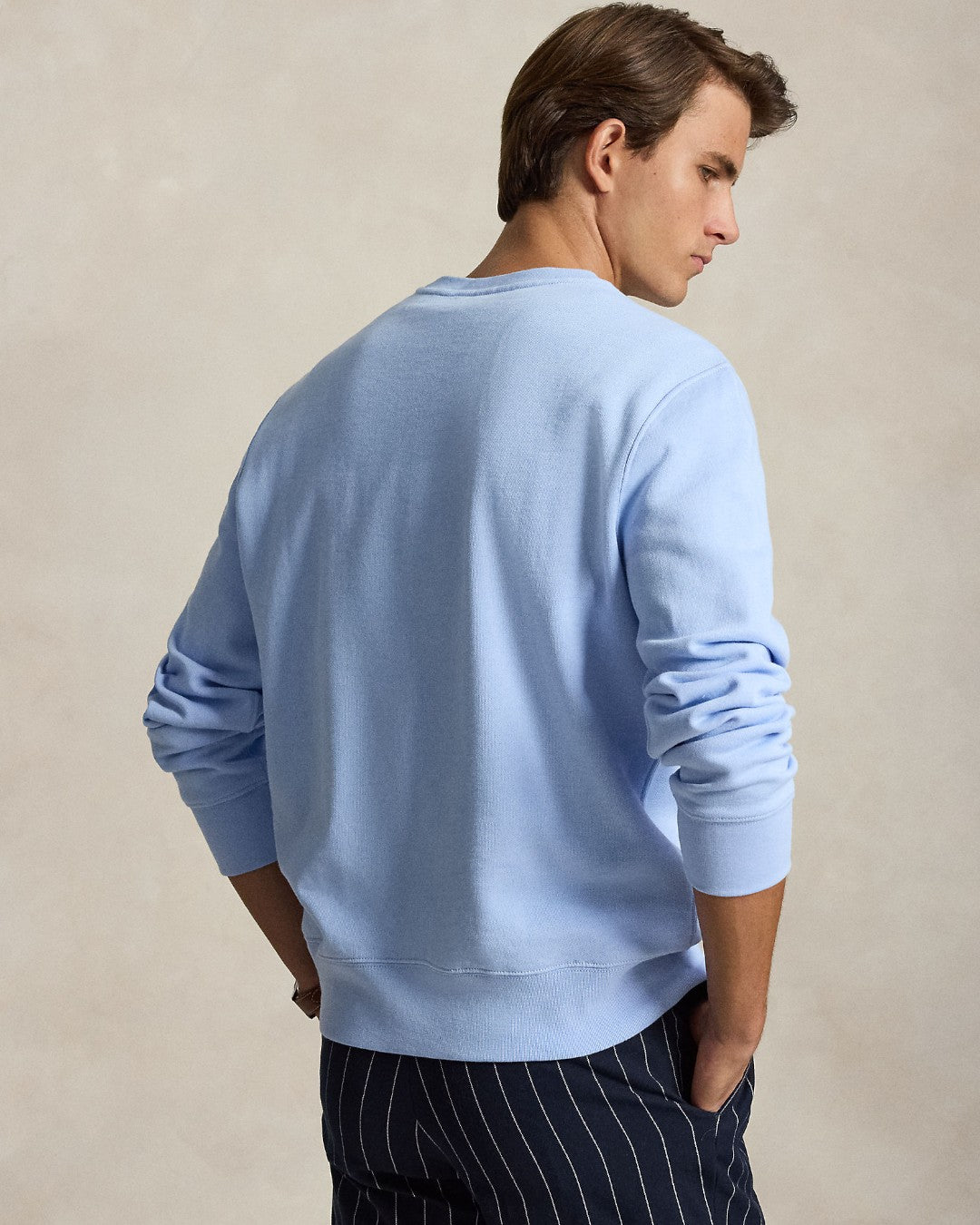 Seasonal Fleece Newport Bear Sweater Office Blue