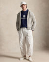 Double Knit Full Zip Hoodie Dark Sport Heather