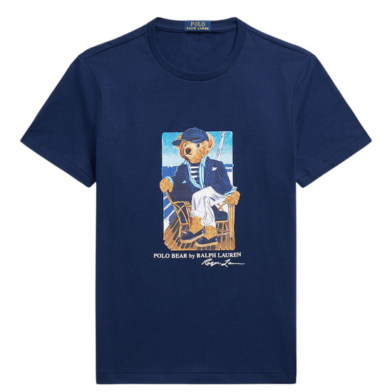 Jersey Newport Bear T-shirt Navy