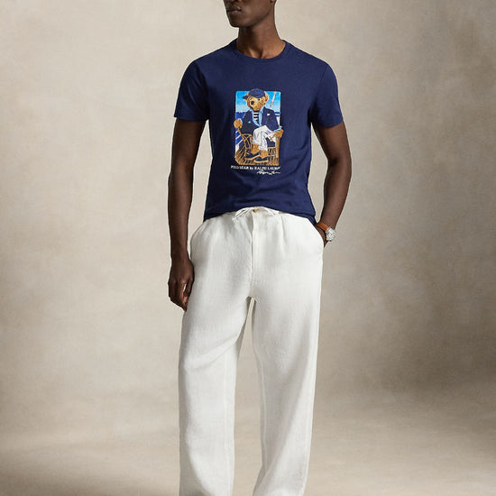 Jersey Newport Bear T-shirt Navy