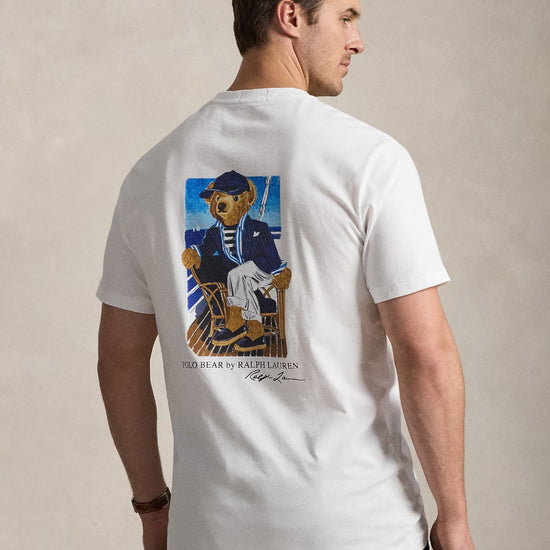 Jersey Newport Bear T-shirt White