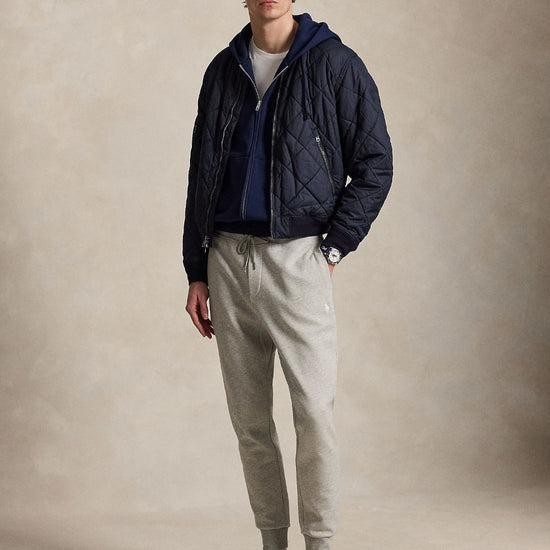 Double Knit Cotton Jogger Pants Dark Sport Heather