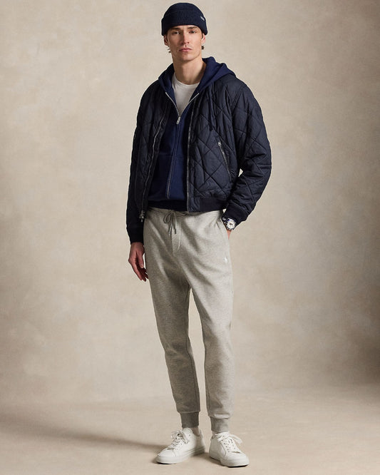Double Knit Cotton Jogger Pants Dark Sport Heather
