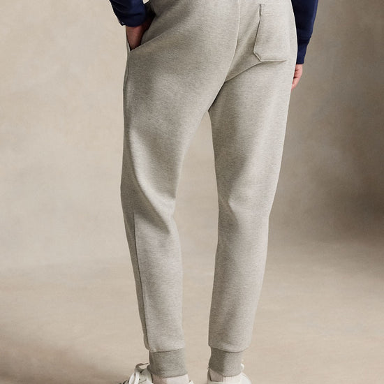 Double Knit Cotton Jogger Pants Dark Sport Heather