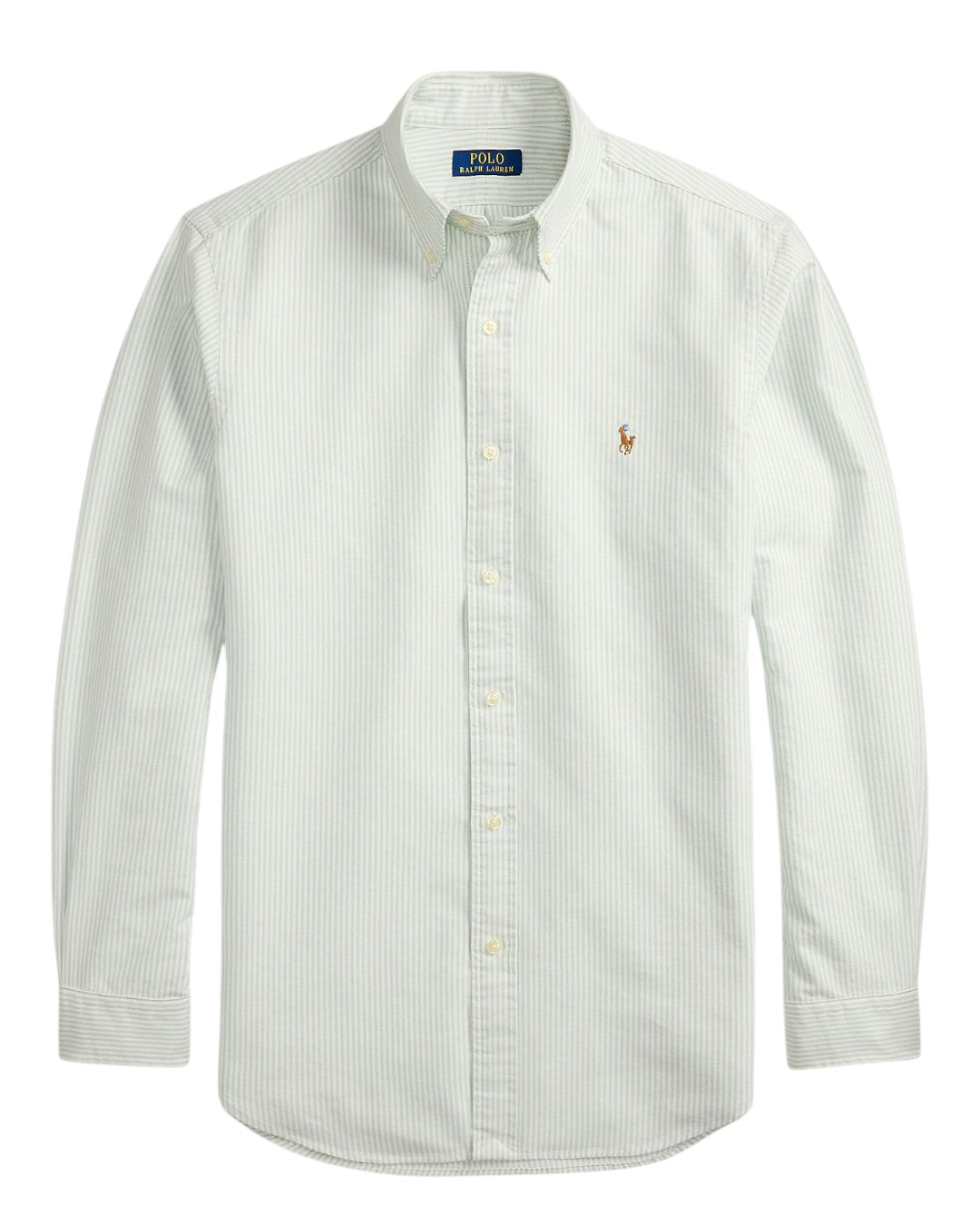 Classic Oxford Sport Shirt Faded Mint White
