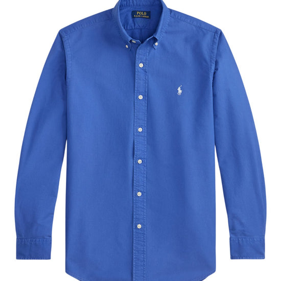 Classic Oxford Sport Shirt New Iris Blue