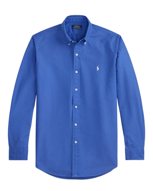 Classic Oxford Sport Shirt New Iris Blue