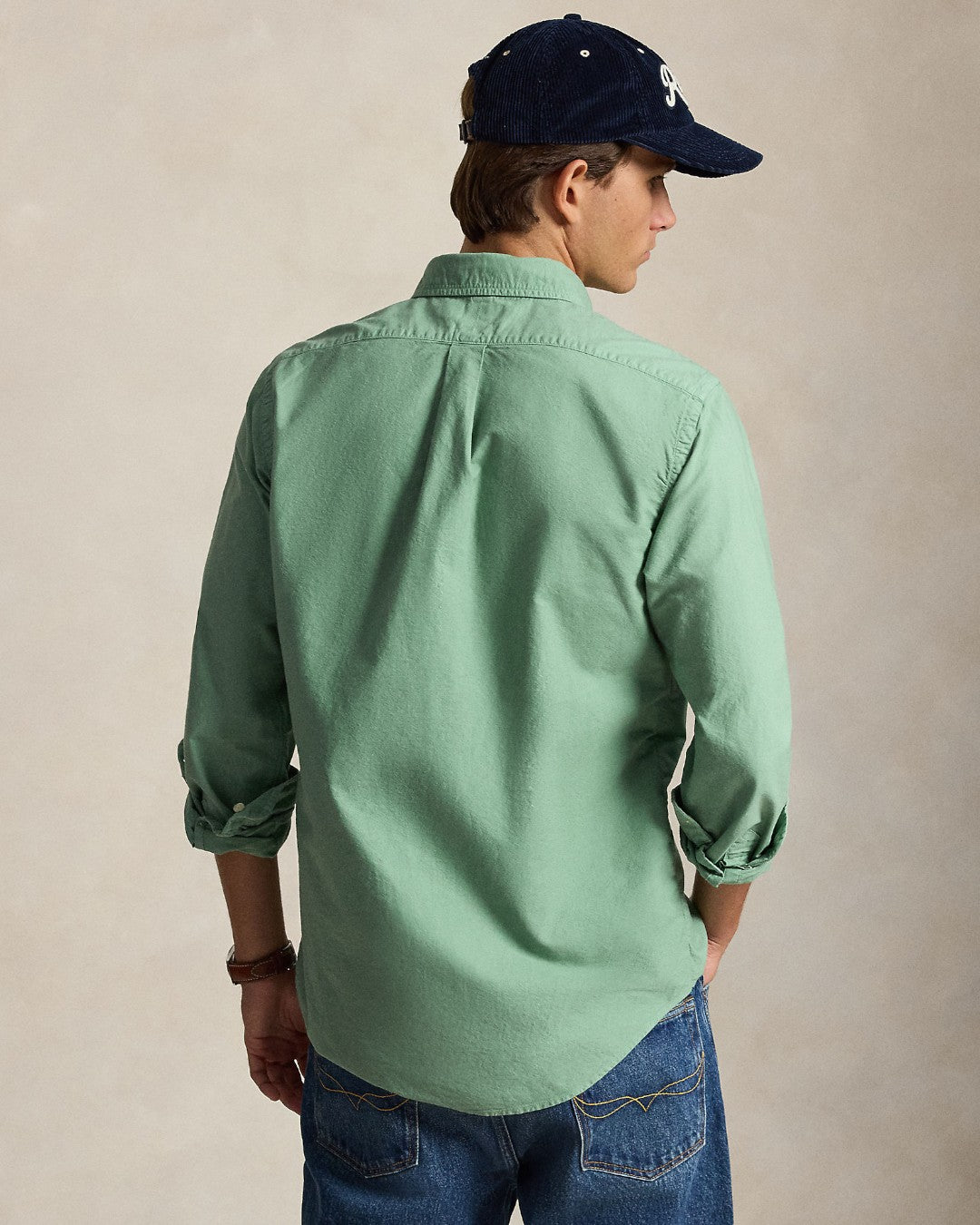 Classic Oxford Sport Shirt Faded Mint