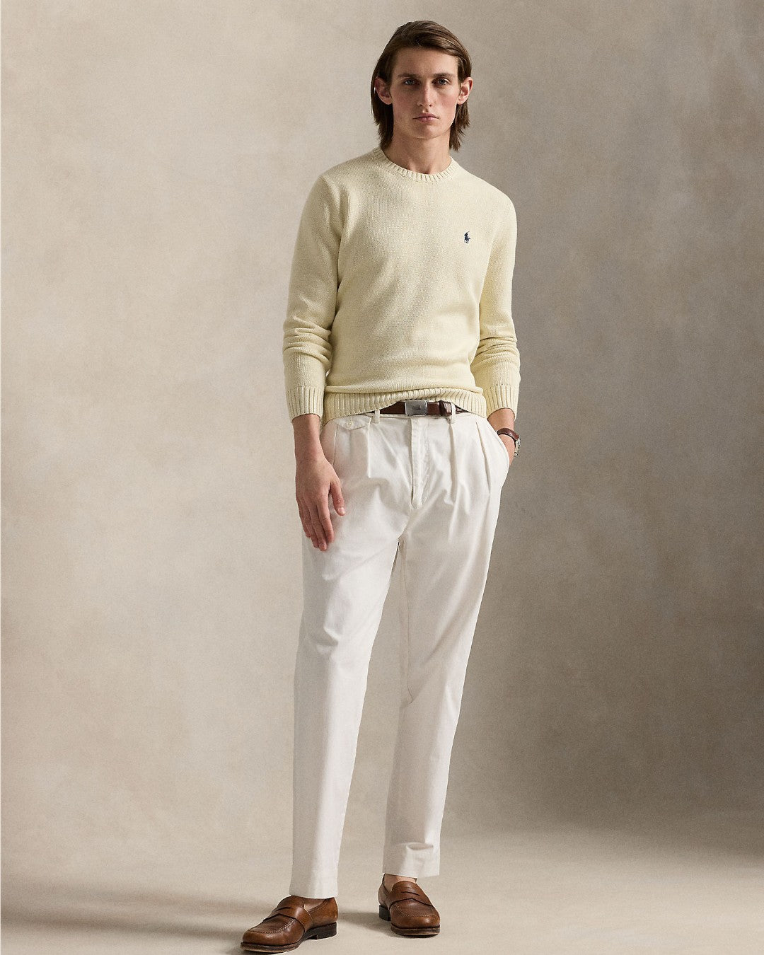 Cotton Sweater Andover Cream