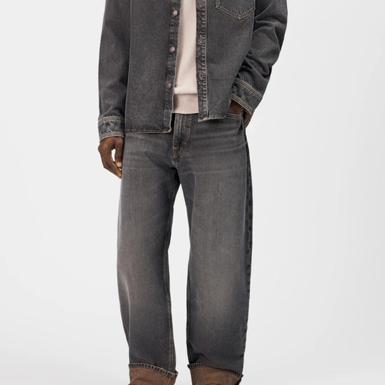 Rawdy A Relaxed Fit Tapered Denim Brown