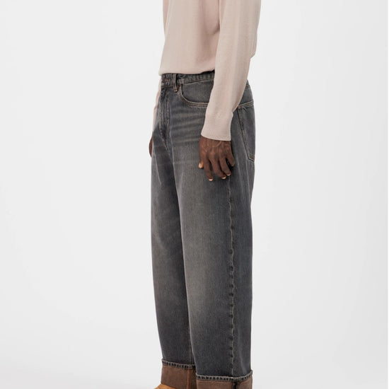 Rawdy A Relaxed Fit Tapered Denim Brown