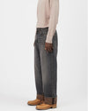 Rawdy A Relaxed Fit Tapered Denim Brown