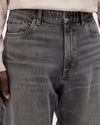 Rawdy A Relaxed Fit Tapered Denim Brown