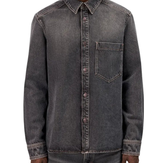 Dieggo Relaxed Fit Overshirt Brown