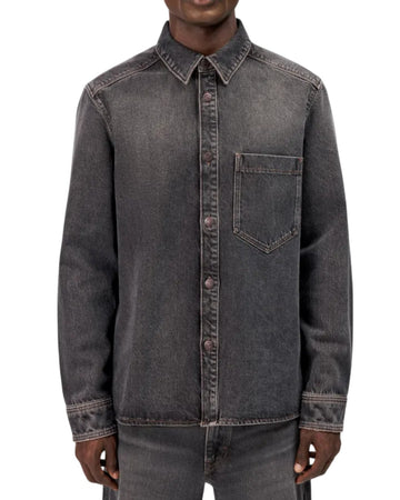 Dieggo Relaxed Fit Overshirt Brown