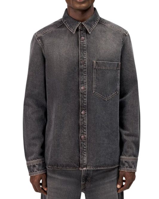 Dieggo Relaxed Fit Overshirt Brown