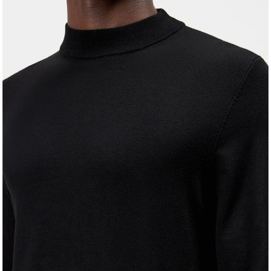 Arwon Merino Wool Turtle Neck Pullover Black