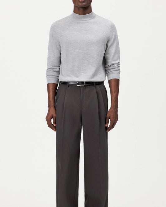 Arwon Turtle Neck Pullover Grey