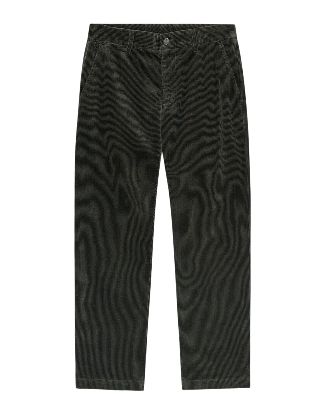 Aden Corduroy Regular Fit Trousers Dark Army