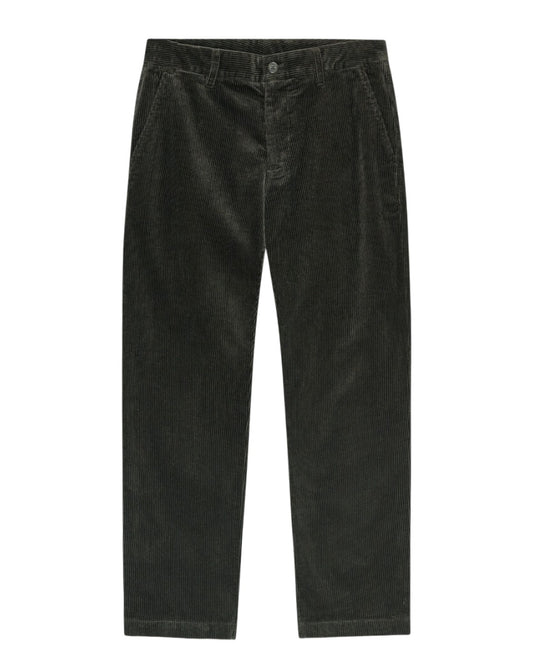Aden Corduroy Regular Fit Trousers Dark Army