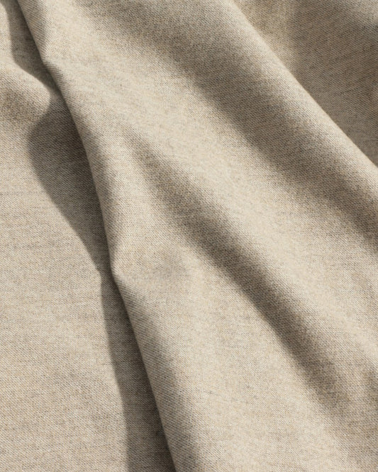 Theo Melange Twill Slim Fit Trousers Cement