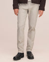 Theo Melange Twill Slim Fit Trousers Cement