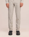 Theo Melange Twill Slim Fit Trousers Cement