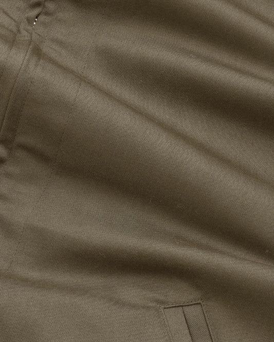 Petrus Cotton Relaxed Fit Oversized Overshirt Shadow Moss