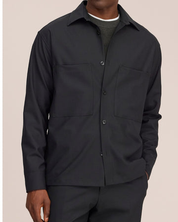Freddy Wool Blend Regular Fit Overshirt