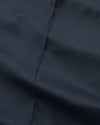 Kay Twill Flannel Relaxed Fit Pleated Trousers Deep Navy