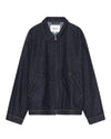 Petrus Cotton Relaxed Fit Overshirt Raw Indigo