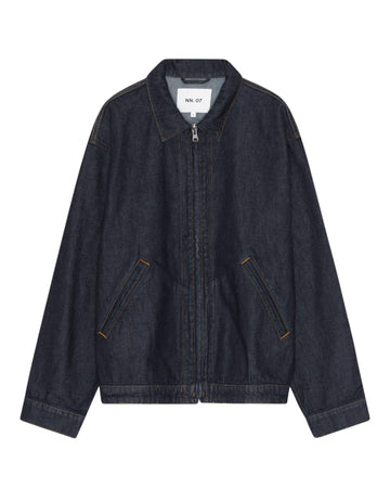 Petrus Cotton Relaxed Fit Overshirt Raw Indigo