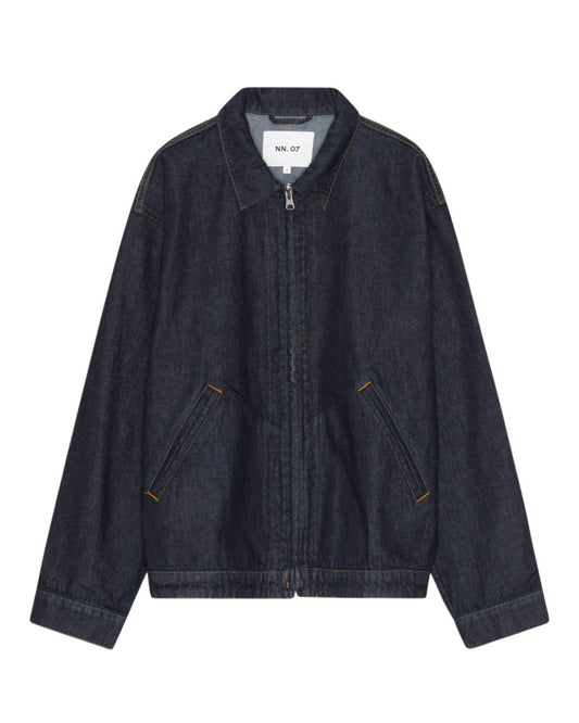 Petrus Cotton Relaxed Fit Overshirt Raw Indigo