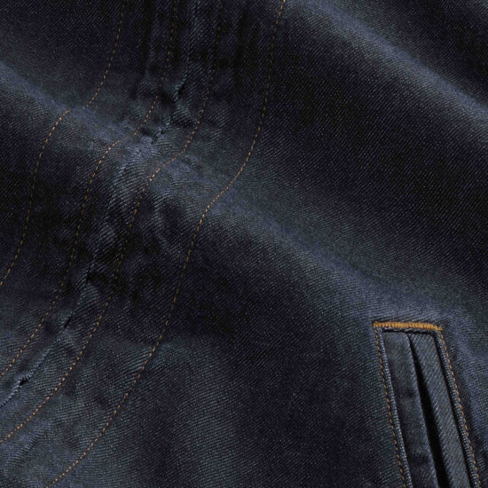Petrus Cotton Relaxed Fit Overshirt Raw Indigo