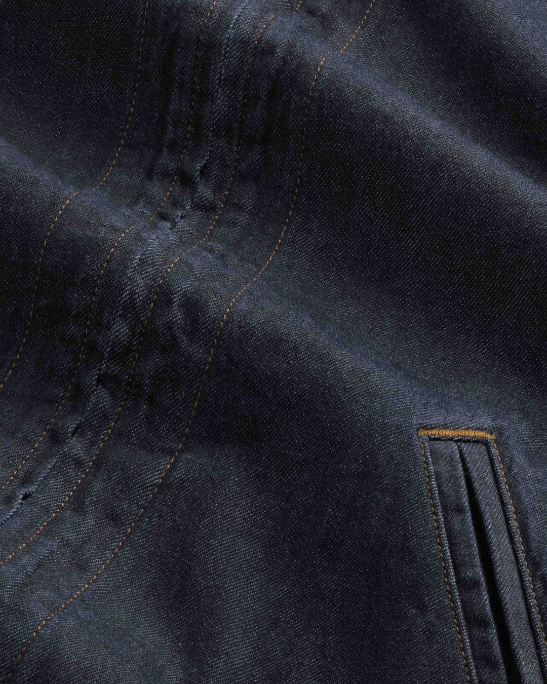 Petrus Cotton Relaxed Fit Overshirt Raw Indigo