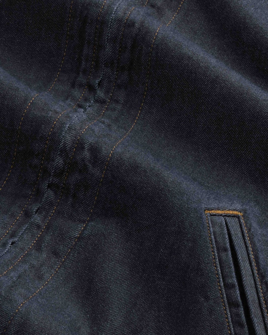 Petrus Cotton Relaxed Fit Overshirt Raw Indigo
