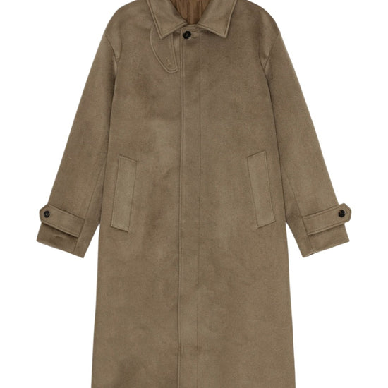 Gibson Wool Cashmere Blend Relaxed Fit Coat  Desert Clay