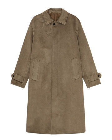 Gibson Wool Cashmere Blend Relaxed Fit Coat  Desert Clay
