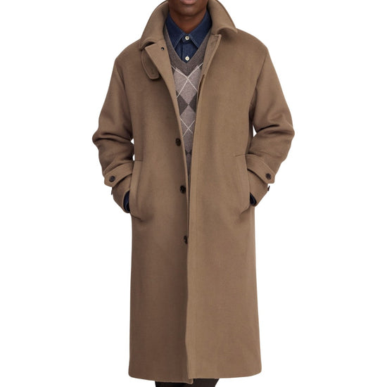 Gibson Wool Cashmere Blend Relaxed Fit Coat  Desert Clay