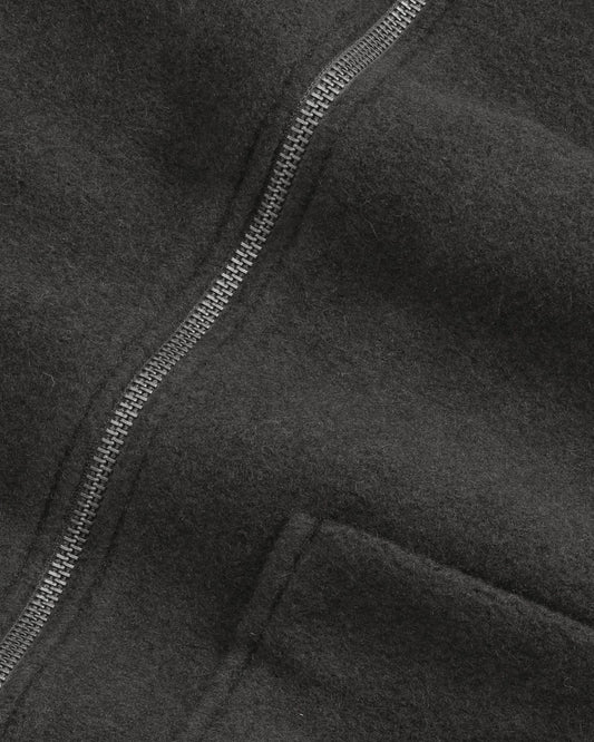 Gael Wool Blend Regular Fit Jacket Dark Army